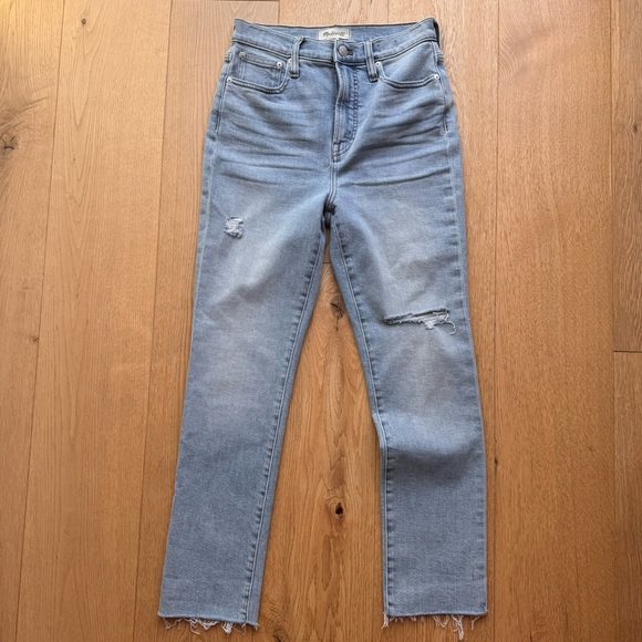 MWT MADEWELL The Perfect Vintage Jean in Coffey Wash: Worn-In Edition - Size 26 - Picture 4 of 14